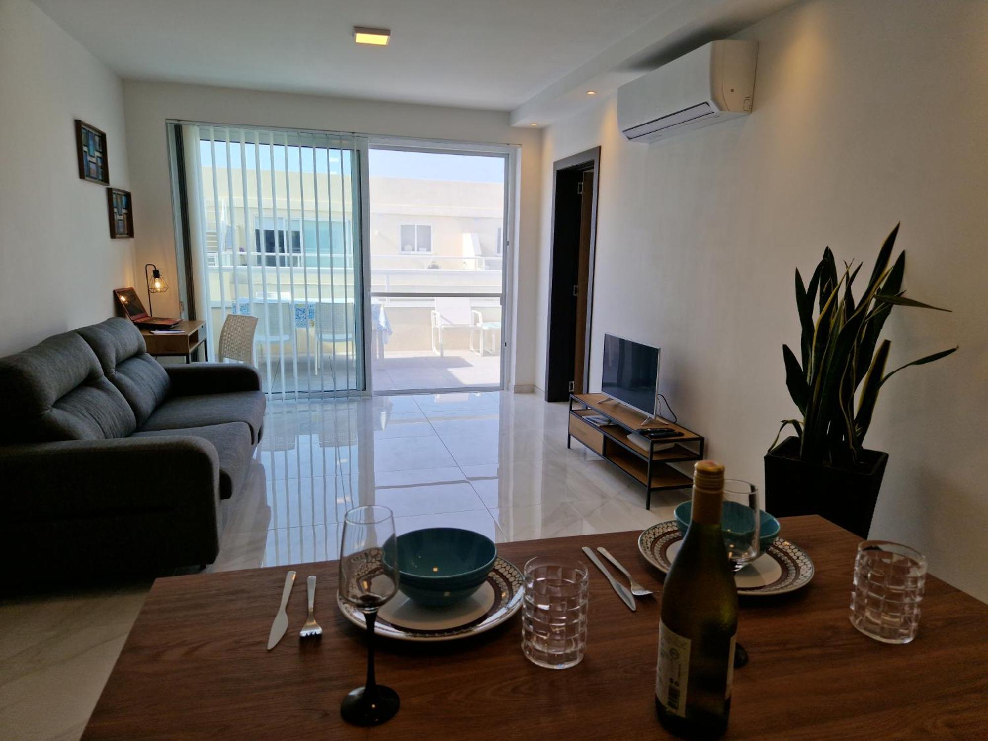圣保罗湾城Sea View New Penthouse Terrace & Garage Parking公寓 外观 照片
